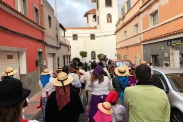 Romería y actuación de Jóvenes Cantadores en El Calero (Foto TA)